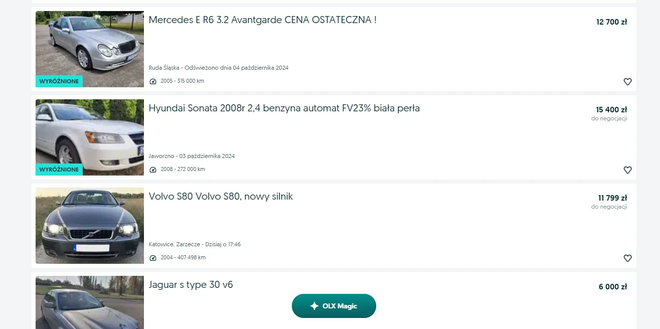 OLX magic asystent AI