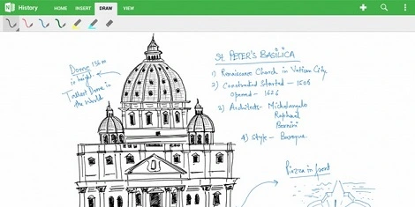 Microsoft aktualizuje OneNote na Androida. Dodaje odręczne notatki