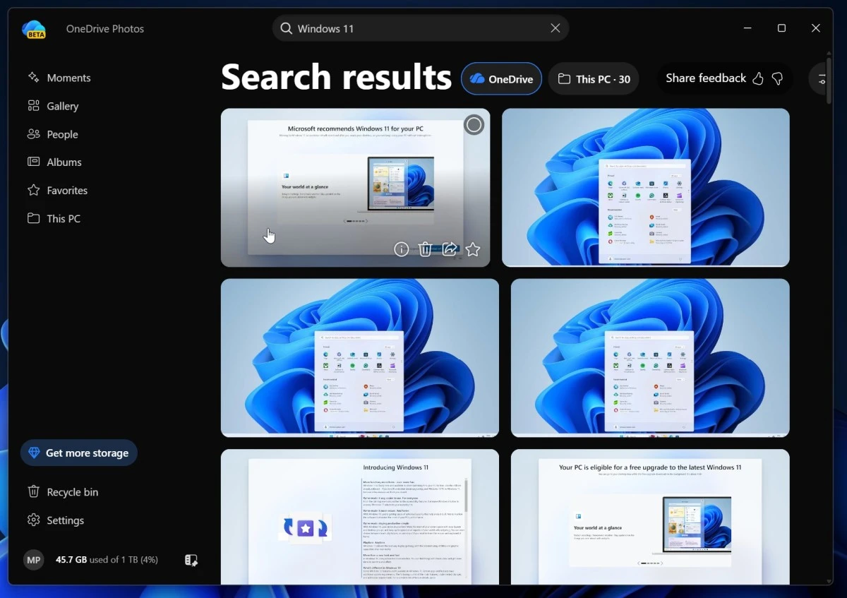 OneDrive Photos