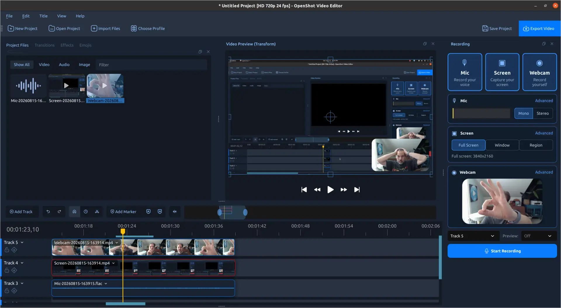 OpenShot 4.0