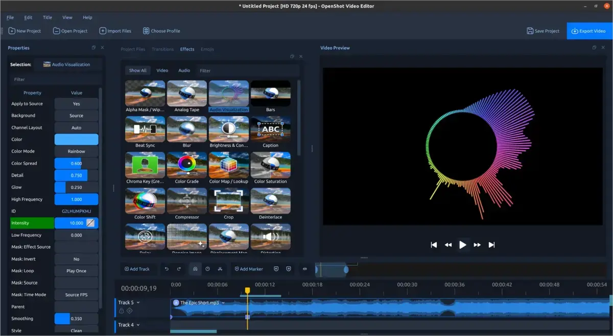 OpenShot 4.0