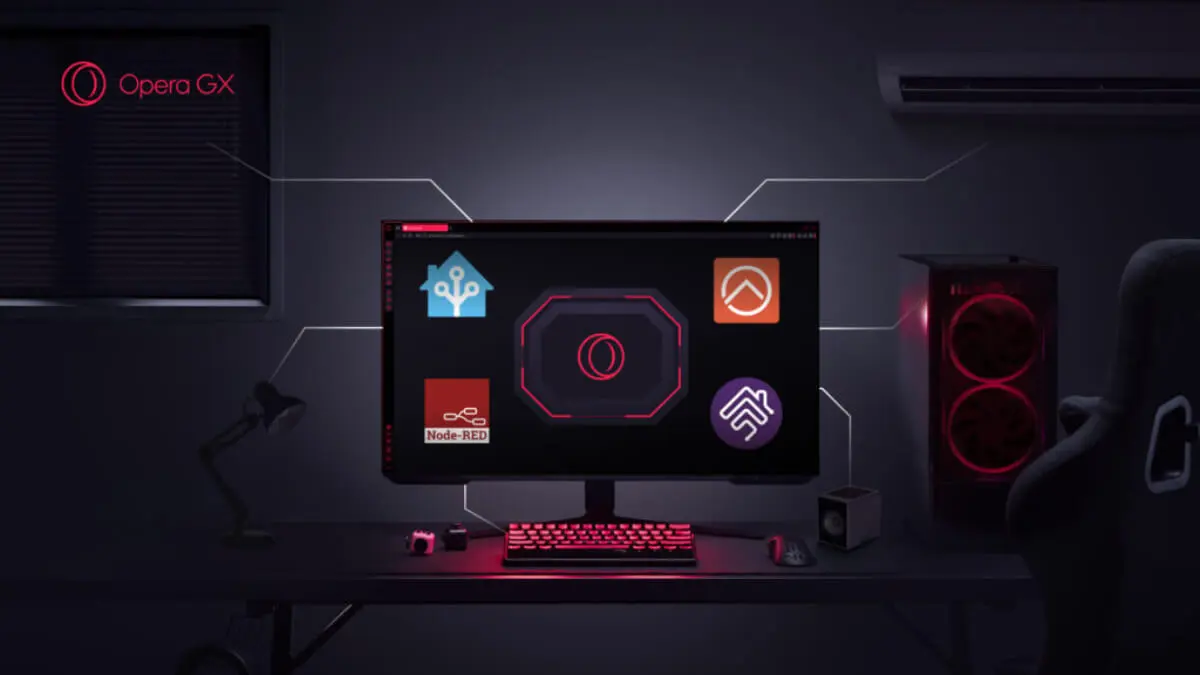 Opera GX może od teraz kontrolować urządzenia smart home