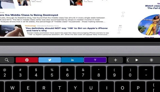 Opera 44 z pełną obsługą panelu dotykowego MacBooka Pro