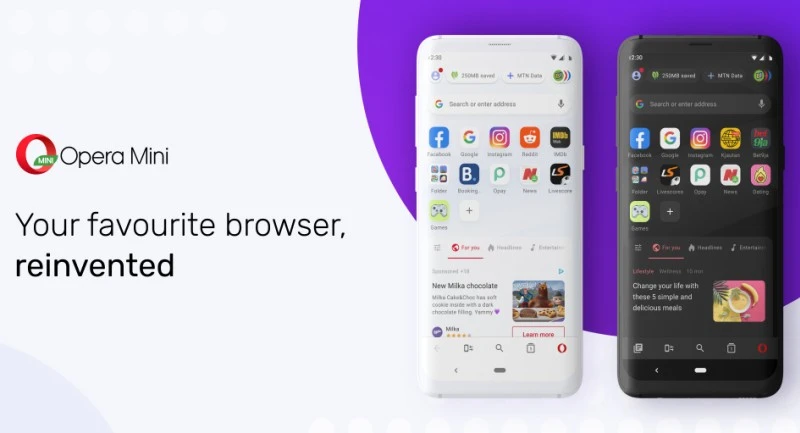 Opera Mini 50 to idealna przeglądarka dla chcących blokować reklamy i oszczędzać transfer danych