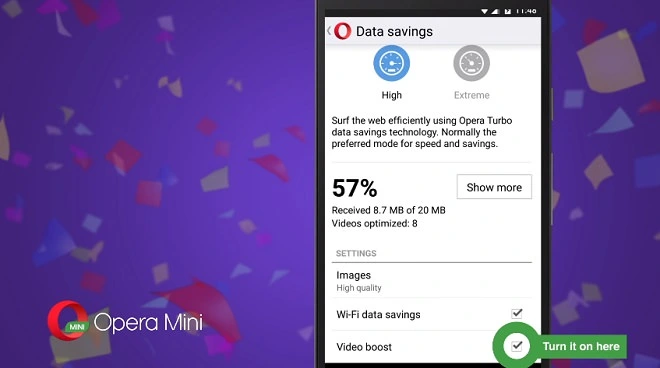 Opera Mini na Androida przyspieszy wczytywanie wideo