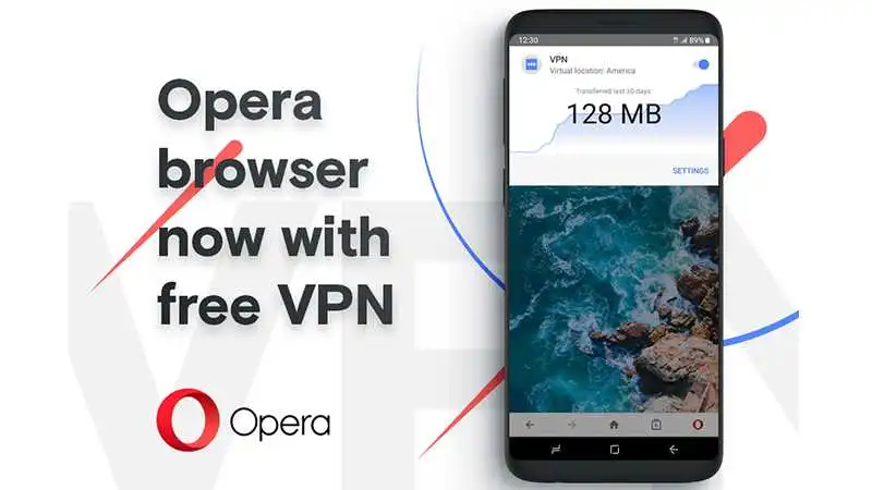 Przeglądarka Opera na Androida teraz z wbudowanym i darmowym  VPN’em