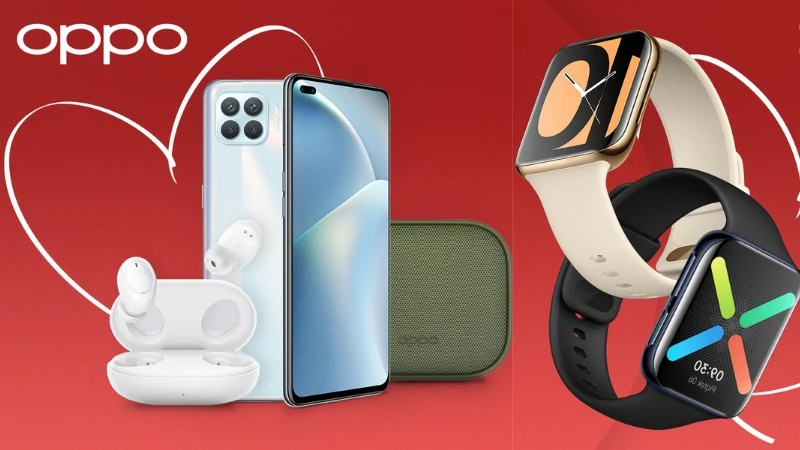 Promocje OPPO na Walentynki. Przeceny na smartfony i smarwatche