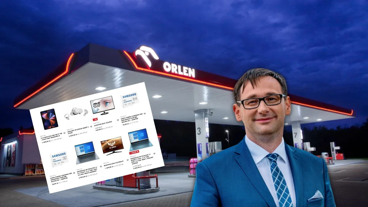 Daniel Obajtek sprzedaje komputery, smartfony i nie tylko. Sklep Orlen Vitay szokuje ofertą