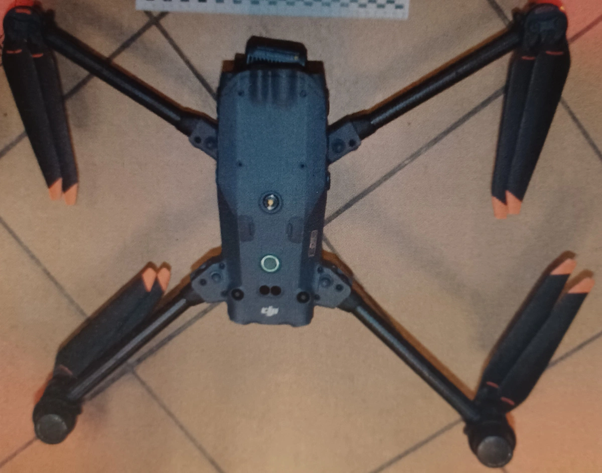 uszkodzony dron