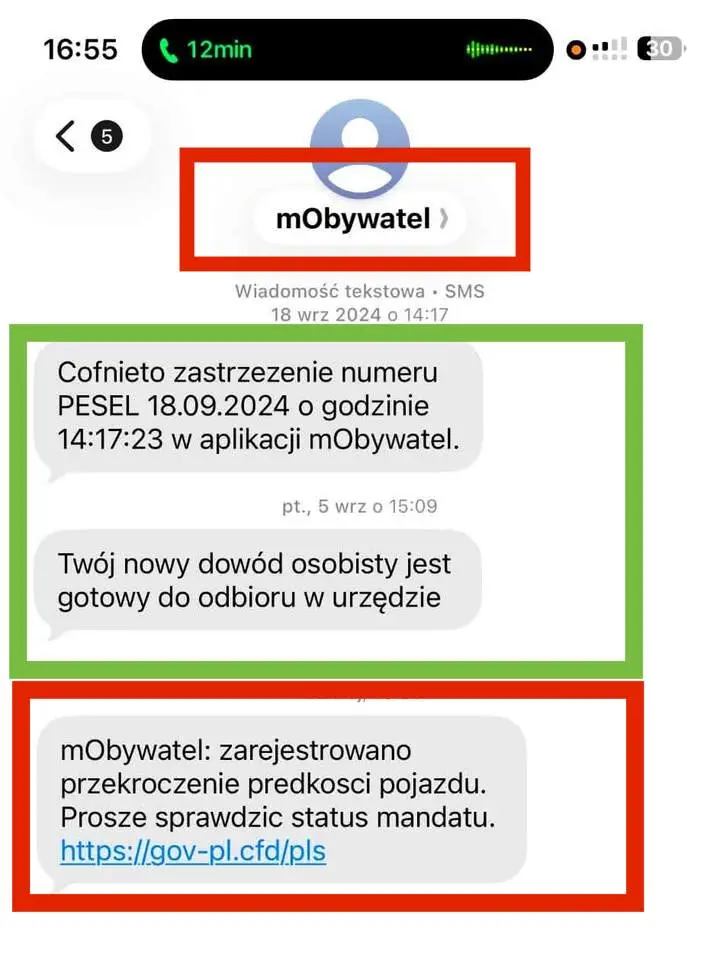 Wygląda jak rządowy SMS, a to pułapka. Nowa fala phishingu w Polsce