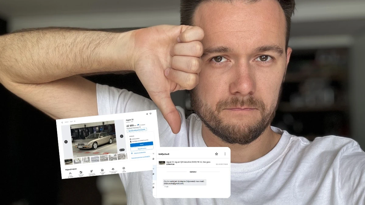 Wystawiłem pojazd na Otomoto. Oszuści zareagowali ekspresowo