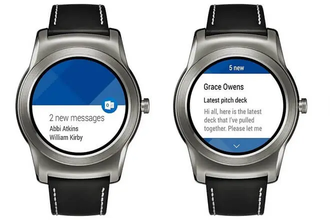 Microsoft wydał aplikację Outlook na zegarki