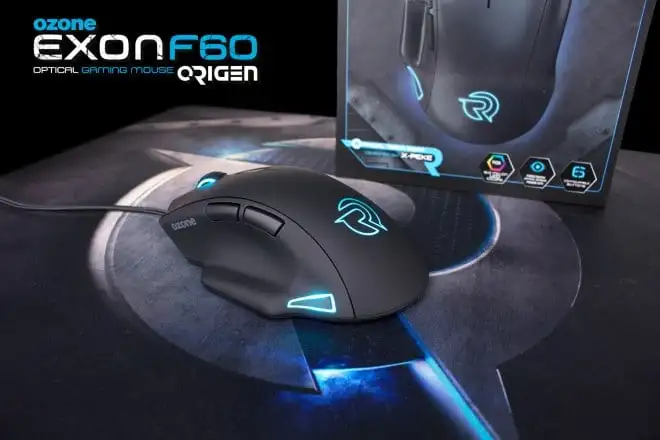 Ozone Exon F60 to gamingowa mysz stworzona we współpracy z drużyną Origen