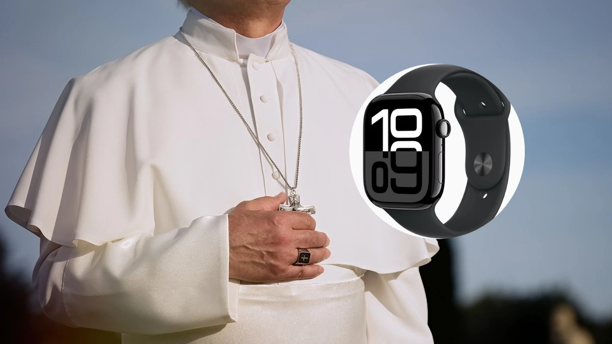 Pierwsza msza Papieża Leona XIV. Towarzyszył mu smartwatch