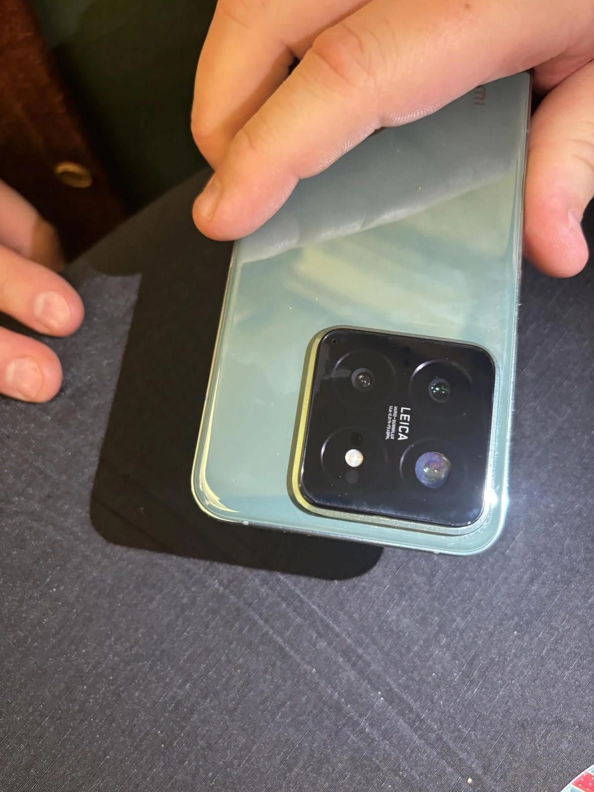 Xiaomi 14 - parujący aparat