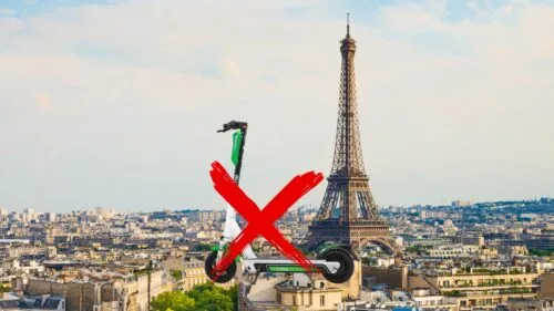 Paryż zakazał hulajnóg elektrycznych na minuty