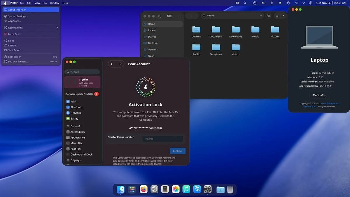 PearOS to Linux jak macOS – teraz w nowej wersji NiceC0re 25.12
