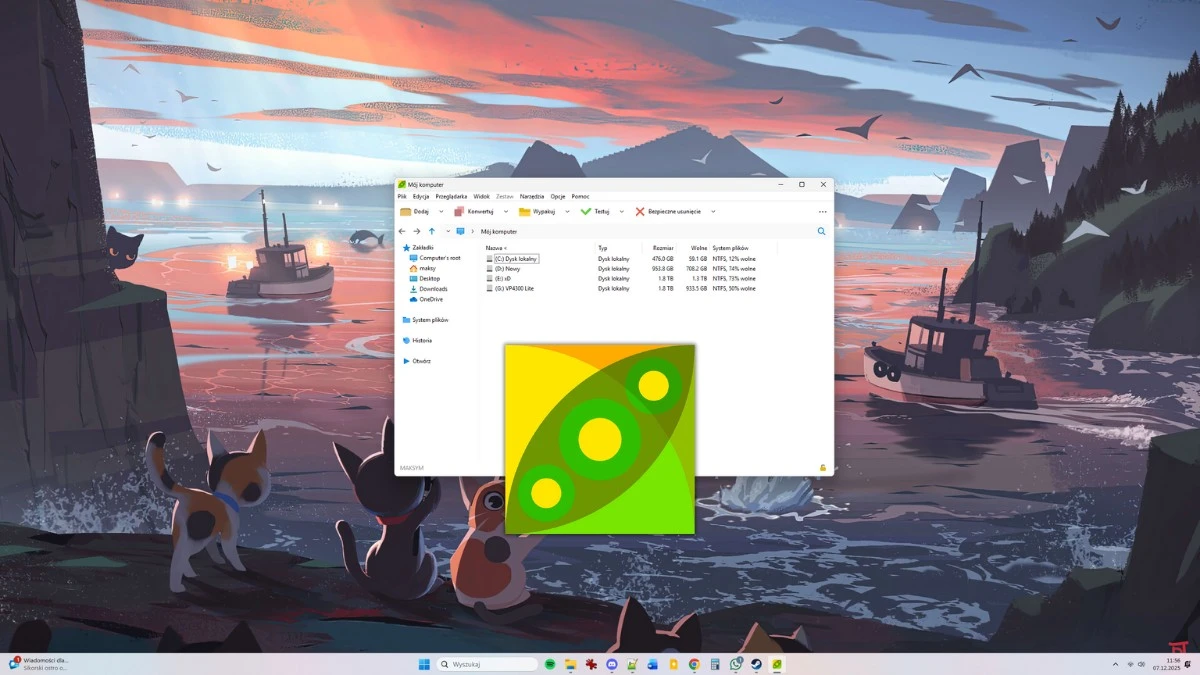 PeaZip 10.8 gotowy. Komu groszku, komu? Darmowa alternatywa dla WinRAR