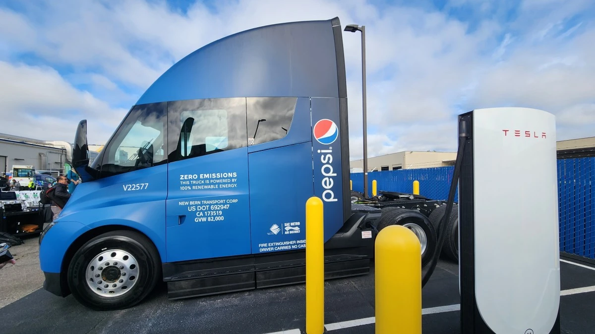 PepsiCo woli elektryczne ciężarówki? Tak, bo dostała je za darmo