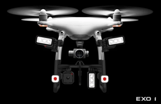 Zamień DJI Phantoma 4 w drona poszukiwawczo-ratowniczego z egzoszkieletem