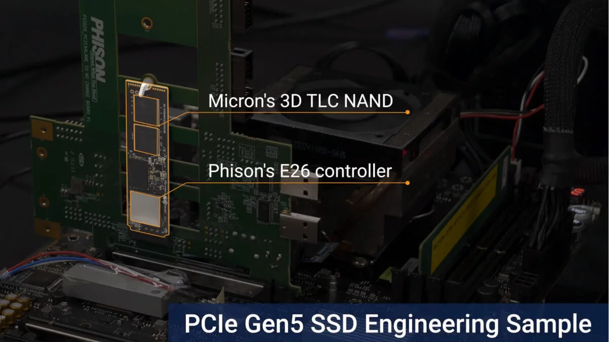 Phison pokazał możliwości nowego kontrolera. SSD PCIe 5.0 będą wyjątkowo wydajne