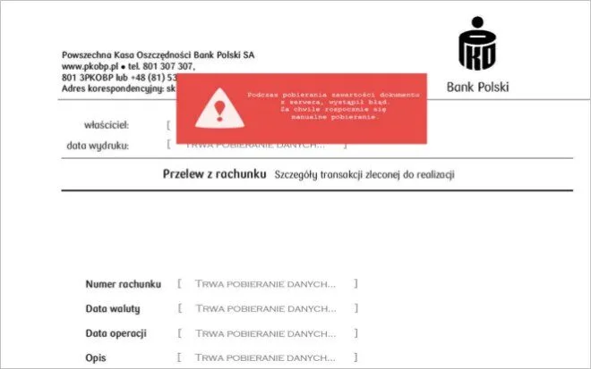 Dostałeś potwierdzenie wpłaty z PKO BP? To kolejne oszustwo