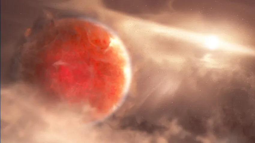 Astronomowie odkryli egzoplanetę, która formuje się w nietypowy sposób