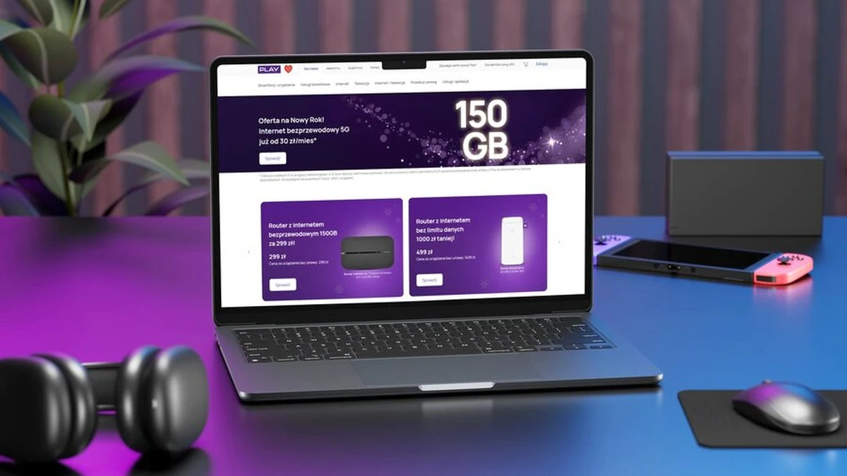 Światłowód, telewizja i VOD na pół roku za darmo w promocji Play