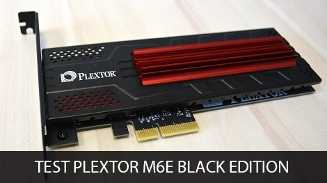 SSD na złączu PCIe? Test Plextor M6E Black Edition