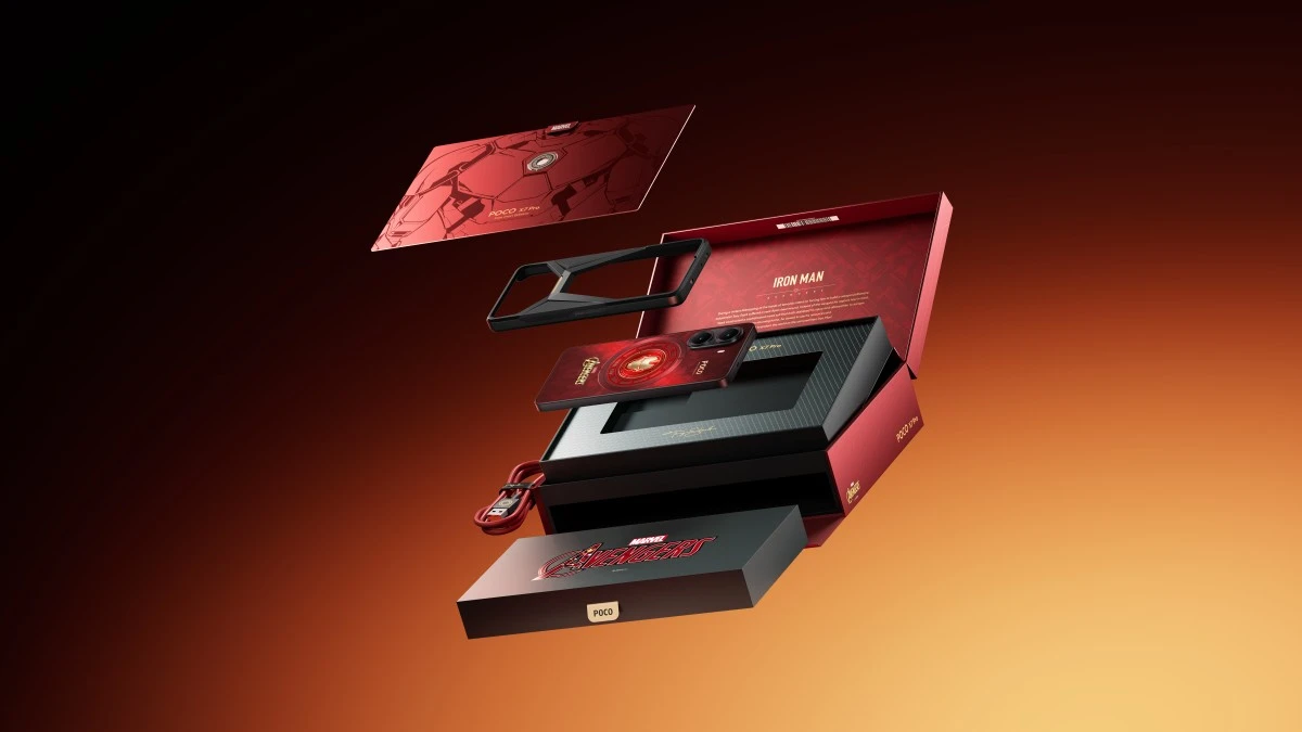 POCO X7 Pro Iron Man Edition
