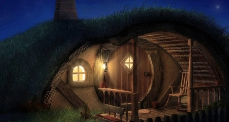 Budowali chatkę Hobbita ale dopadli ich prawnicy Warner Bros…