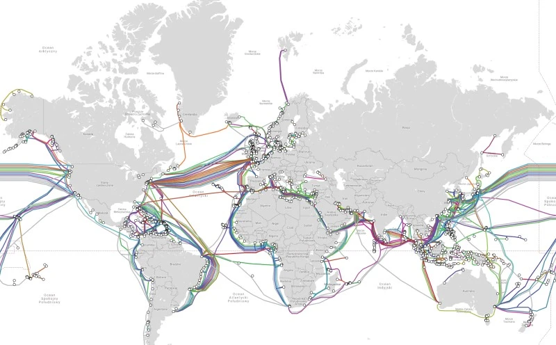 Podwodne kable telekomunikacyjne mogą służyć jako wykrywacze trzęsień ziemi
