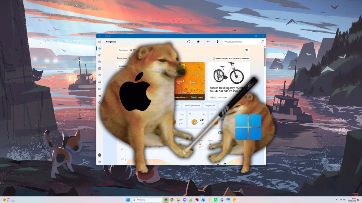 Windows 11 dostał bęcki od macOS. Poszło o zaskakująco prostą aplikację
