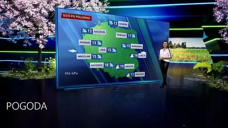 Pogoda w TVP będzie wyświetlana na Unreal Engine – silniku znanym gier