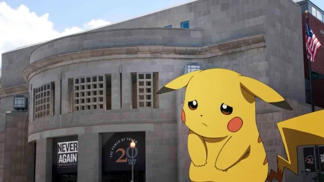 Pokemon w… Muzeum Holokaustu