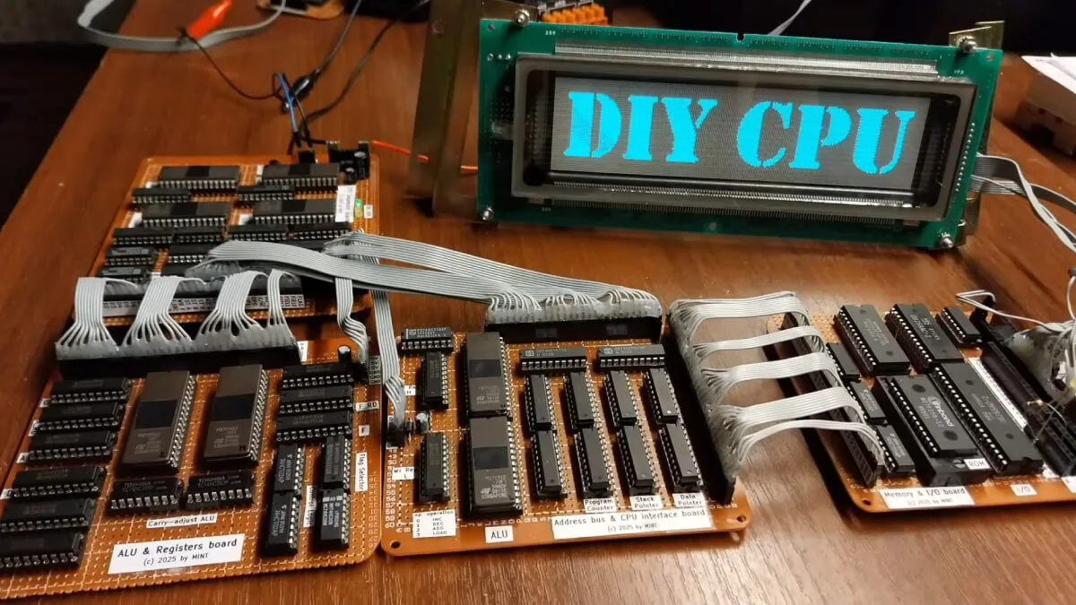 Polak stworzył własny procesor. Szalony projekt, który działa