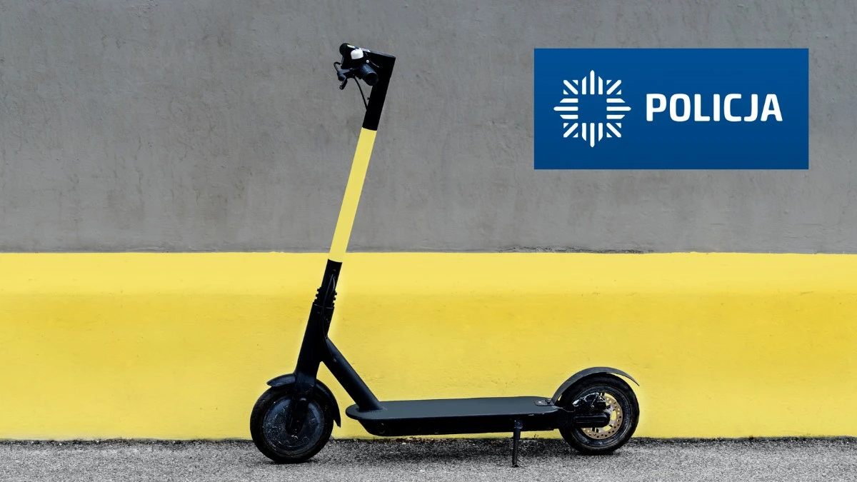 Polak przekroczył prędkość o 50 km/h… na hulajnodze