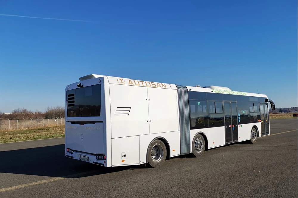 polski Autosan autobus elektryczny autoelektrosan Sancity 12LF E