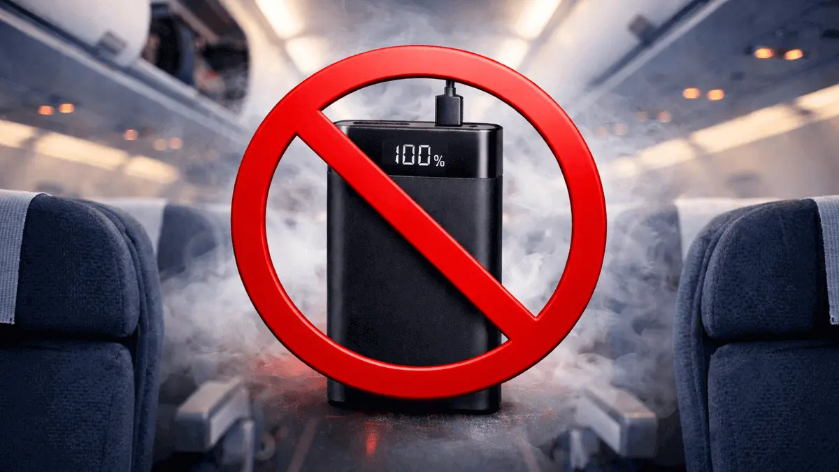 Koniec z powerbankami w samolocie. Kolejny kraj wprowadza zakaz