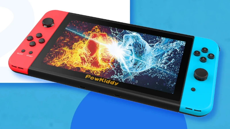 Klon Nintendo Switch jako emulator 11 platform. Chiński Powkiddy X2 imituje japońską konsolę