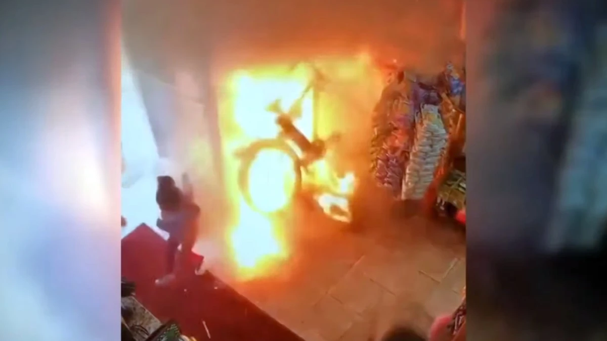 Pożar w sklepie z elektrykami. Nie żyją 4 osoby