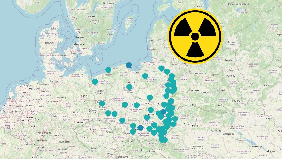 Poziom radiacji w Polsce online. Tutaj sprawdzisz rzetelne dane