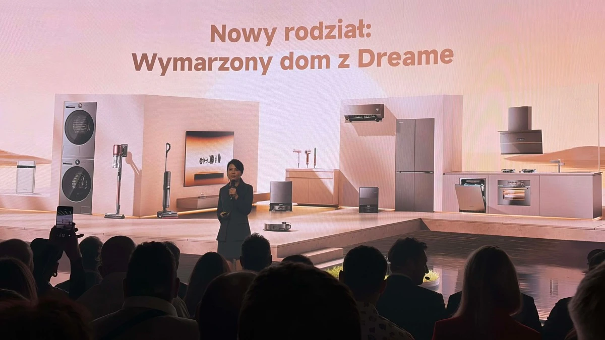 Rekordowa premiera Dreame w Polsce. 40 urządzeń AGD naraz – tego jeszcze nie było