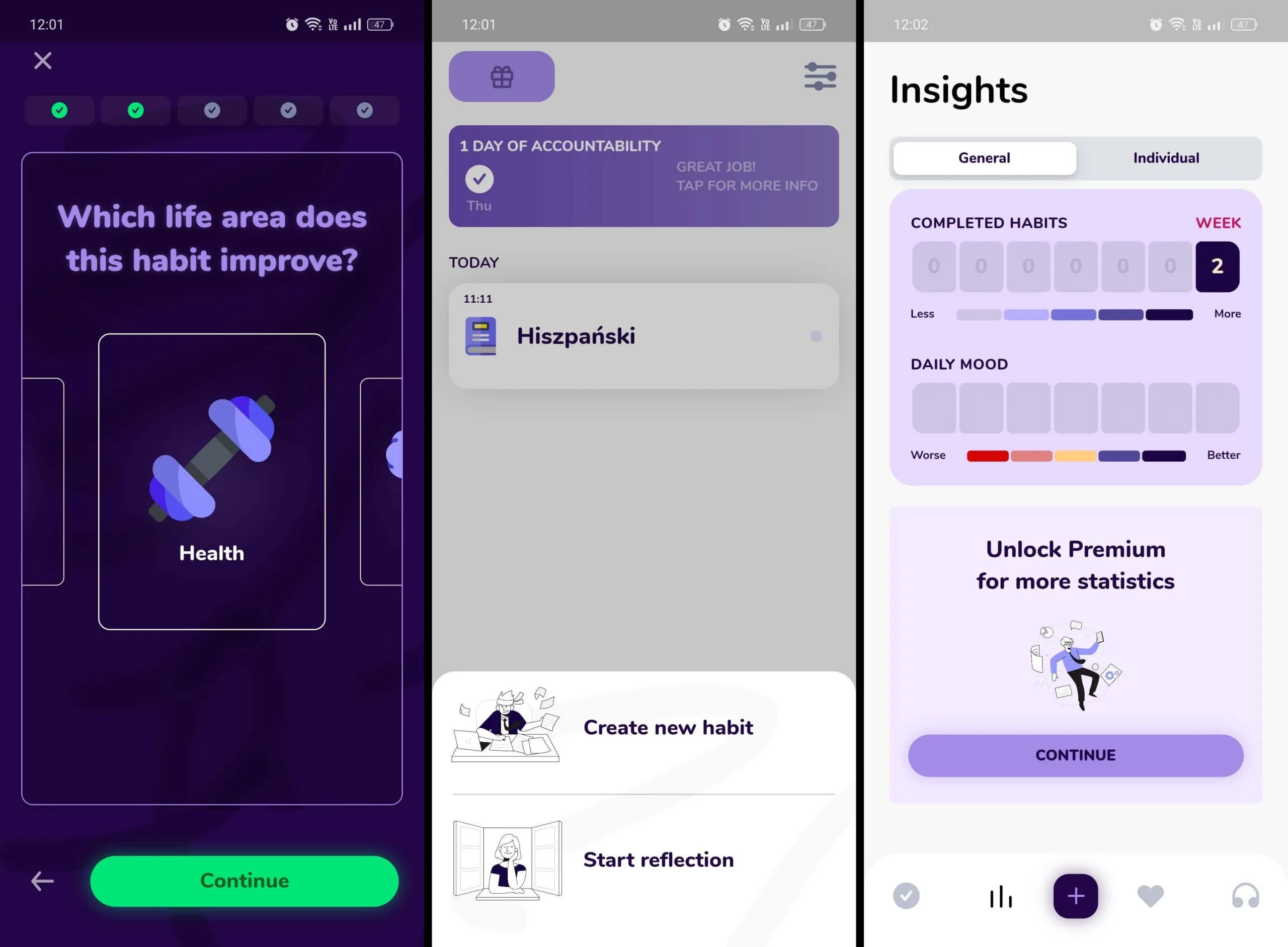 Habit Tracker - Proddy