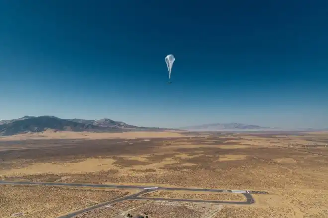 Google dostarcza już internet za pomocą latających balonów
