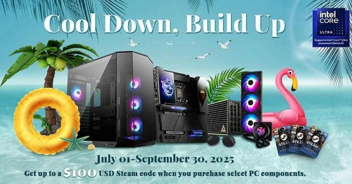 MSI chce Ci dać kod Steam na 100 dolarów za darmo. Oto zasady