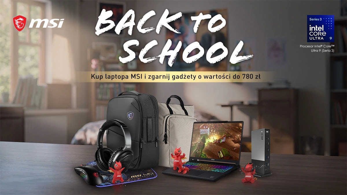 MSI dorzuca do laptopów akcesoria za nawet 780 zł. Jest limit
