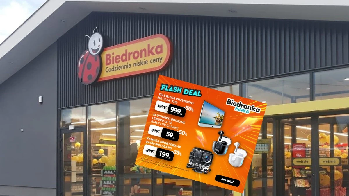 Ruszyły promocje Flash Deal w Biedronce. Tak, dziś, 25 grudnia