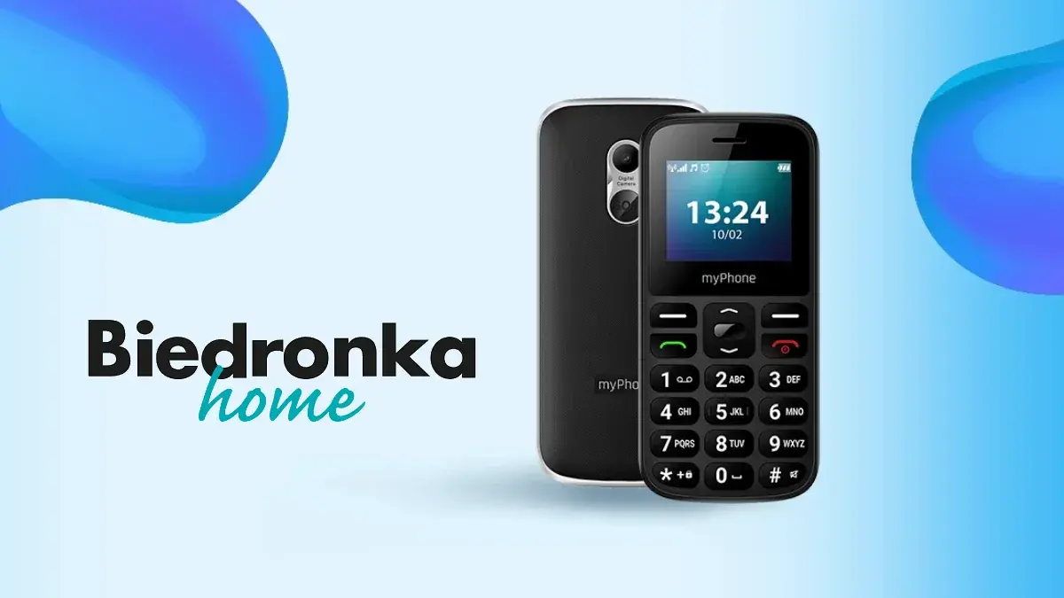 Prosty telefon z LTE za 70 zł – idealny dla seniora. Okazja w Biedronce