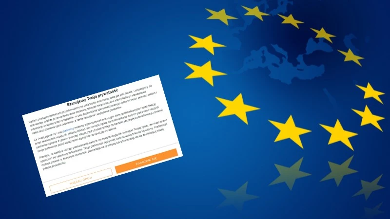 Popupy ze zgodami na przetwarzanie danych nielegalne w UE!